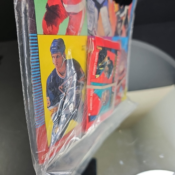 NEW Panini 1991-1992 Hockey NHL Player Sticker Album With 10 Packs of Sticker - Picture 4 of 11